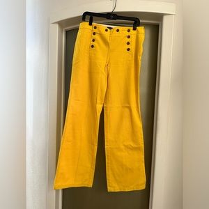 J crew sailor pants size 6